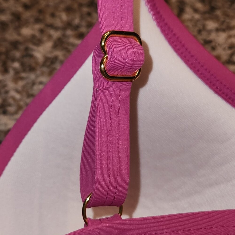 Freshwater Tankini Top – Size M – Fuchsia Pink - Picture 9 of 10